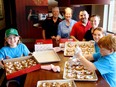 A truly sweet experience – the Moore family and the Denstedts decorated Smile Cookies during the Tim Hortons annual Smile Cookies campaign. This year the Gananoque store was able to sell just under 7000 cookies by the end of the week meaning at least $10,500 going to the Linklater Public School breakfast club. L-r, Charlie Moore; Rob and Ange Denstedt; Nate, Kylee, Julia and Henry Moore. Lorraine Payette/for Postmedia Network