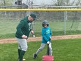 Baseball clinic draw almost 60 youngsters to prep for the coming season on the diamond