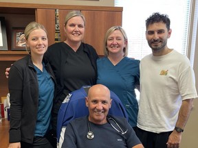 Jim Vigars and his staff back to work after battling cancer