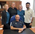 Jim Vigars and his staff back to work after battling cancer
