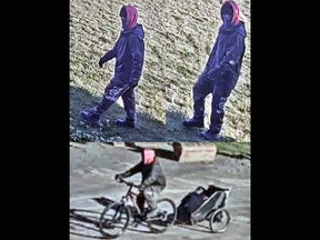 An individual wanted by Kingston Police after break and enter in Kingston, Ont., on Thursday, April 25, 2024.