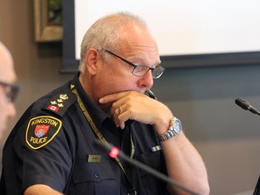 Kingston Police chief Scott Fraser