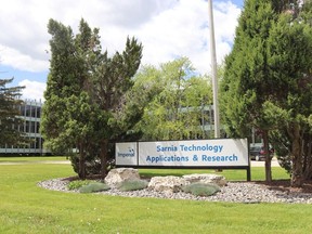 Imperial Oil's Sarnia Technology Applications and Research buildiing is shown here.