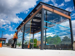 Buses are expected to start using Sarnia's Clearwater transit terminal May 27, city officials say. (Supplied)