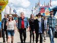 The Grievous Angels' new album 'Last Call for Cinderella' comes out today on all streaming platforms. Music columnist John Emms calls it 'vital and compelling' and 'an alternative-country-rock n' roll stew.' The band on the midway from left are; Petter Jellard, Janet Mercier, Charlie Angus, Alexandra Bell, Tim Hadley (with the white beard), Ian McKendry (back row) and Nathan Mahaffy. SUPPLIED/RAUL RINCON PHOTOGRAPHY