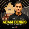 Adam Dennis wins top honours for OHL GM's