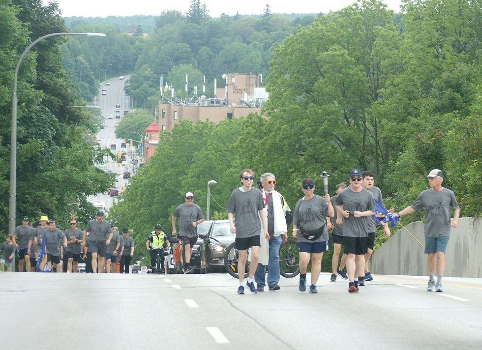 Special Olympics torch run tours GreyBruce communities Owen Sound