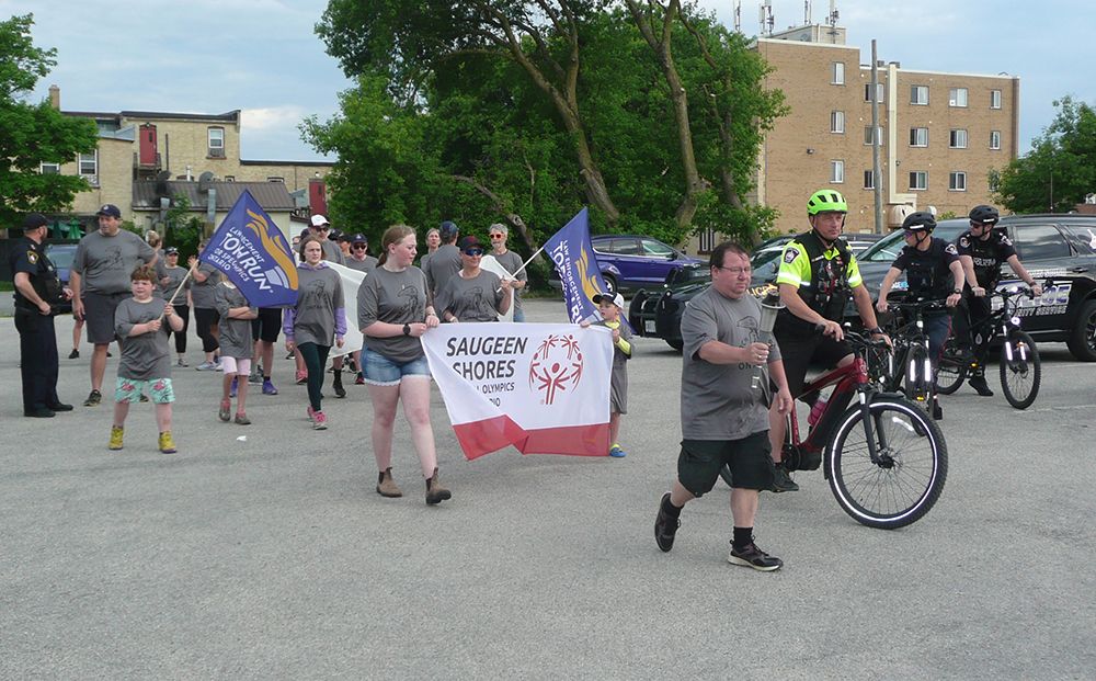 Leg one of Special Olympics Torch of Hope Run kicks off in Port Elgin