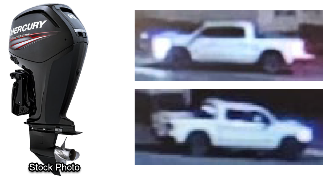 OPP ask public to help find stolen outboard motor Sault Star