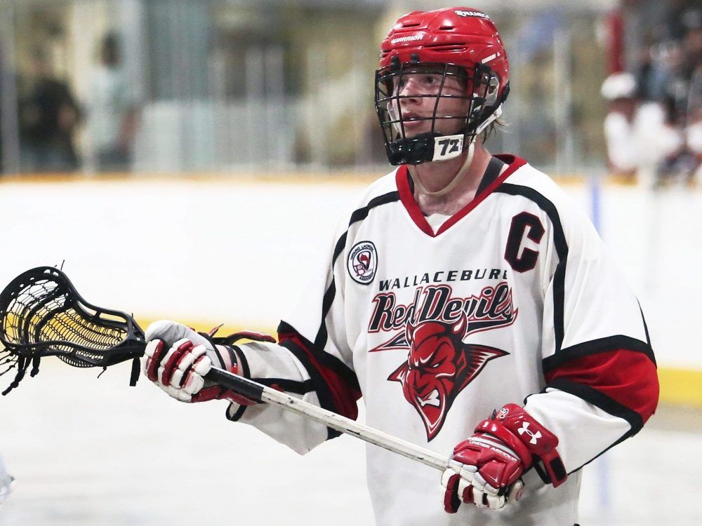 Wallaceburg Red Devils In Ontario Jr. B Lacrosse League Playoffs ...