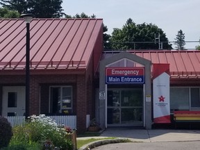 Chesley hospital's emergency department was closed Tuesday, June 18, 2024 due to staffing shortages, the day the Ontario Health Coalition heard from local residents about their healthcare concerns in Chesley.