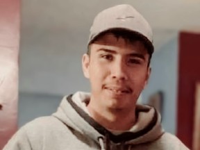 At the time of his disappearance, Jordan Nahachick was 23 years old, 5’5’’, 140 pounds, had no tattoos, with black hair and brown eyes. He is Indigenous, and was last seen wearing a white baseball cap, a grey ‘Fox’ sweater, black sweatpants, and white shoes.