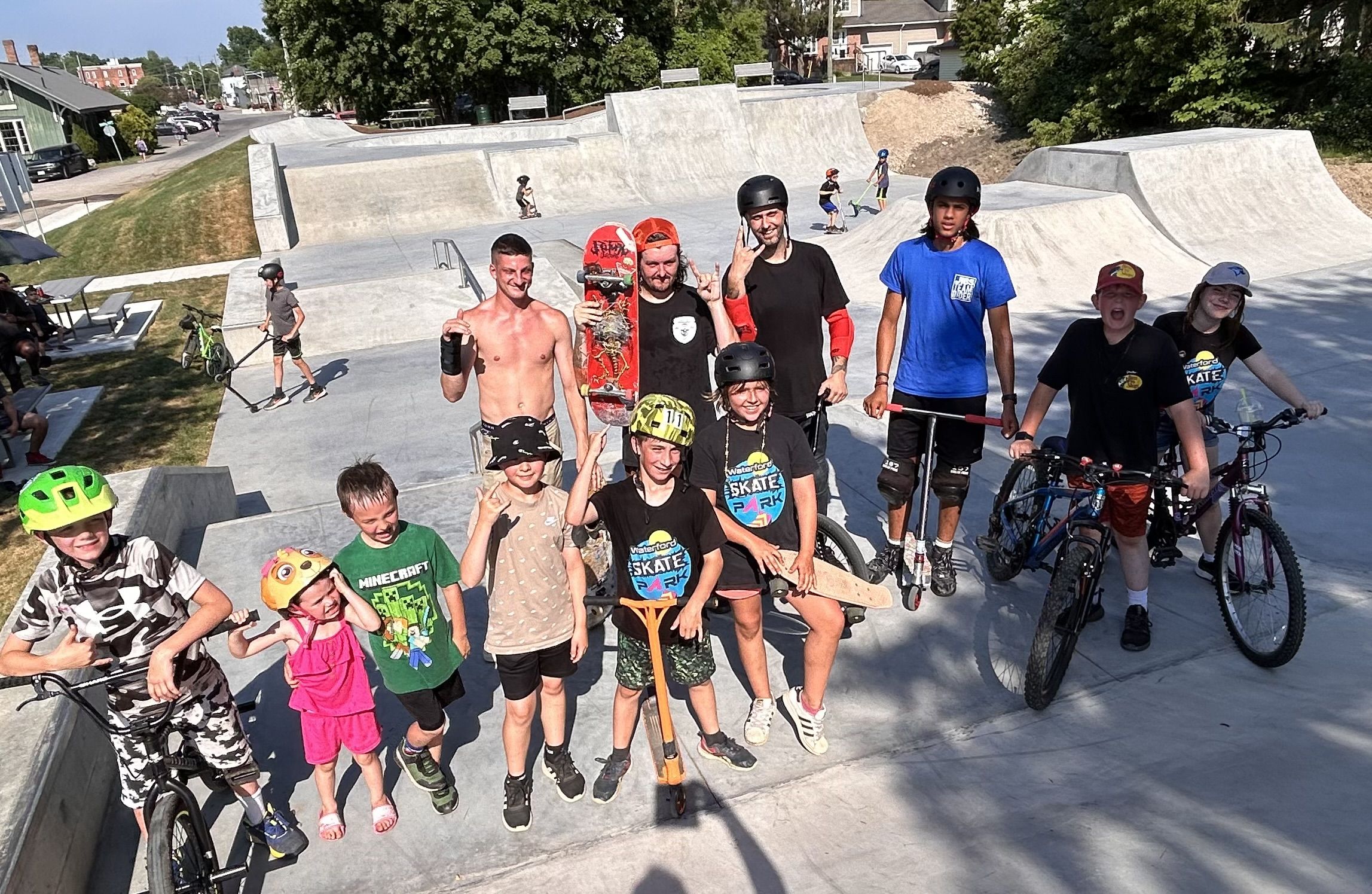 Hundreds celebrate opening of new skate park | Simcoe Reformer