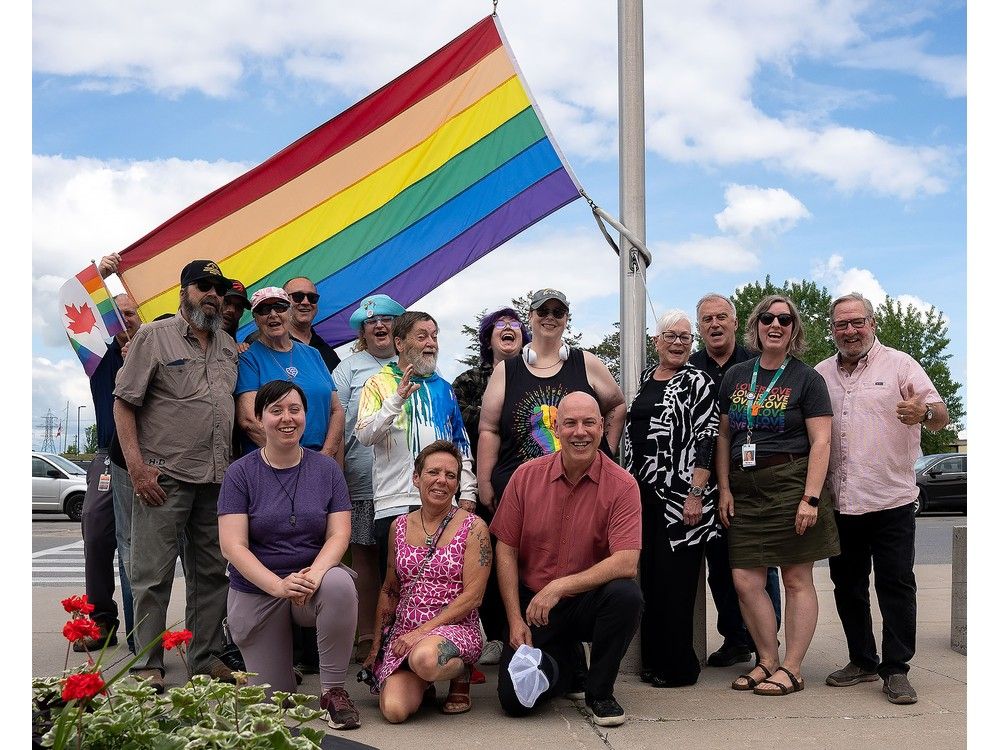 Pride Month recognized with flag raisings Belleville Intelligencer