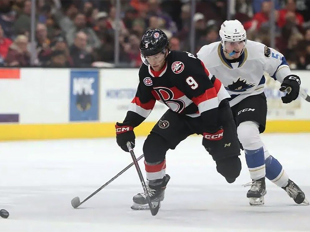 Senators sign forward Angus Crookshank to one-year, two-way contract ...