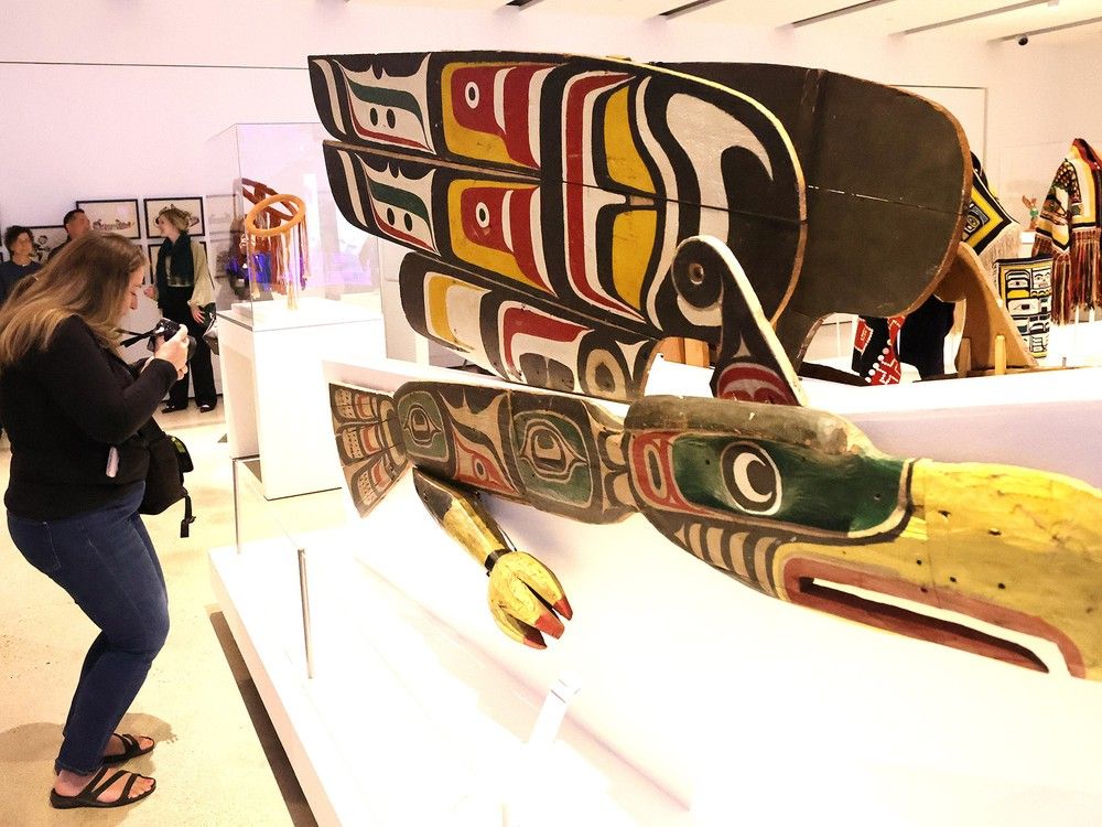 Vancouver's Museum of Anthropology has reopened after an 18-month closure to undergo a state-of-the-art seismic renovation and a revitalization and reinterpretation of its exhibits of Northwest Coast First Nations art and possessions. Nick Procairo/PNG