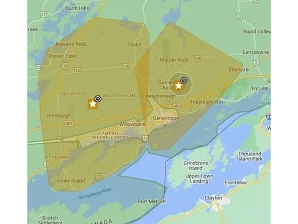 Gananoque Prepares For Power Outage On Sunday 