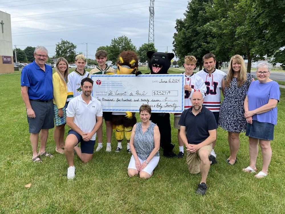 St Vincent de Paul Society in Cornwall gets big assist from Bishop Cup ...