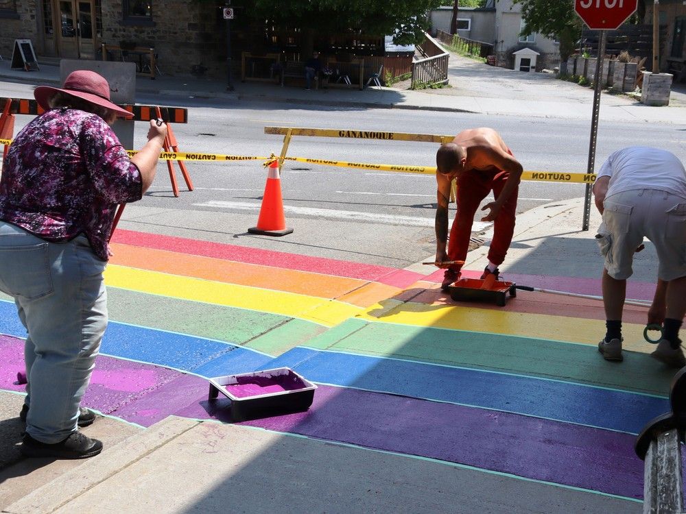 New splash of pride for Gananoque’s Rainbow Walk Cornwall Standard