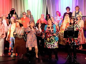 The entire cast got in the spirit at the ÒHappy Together Ð Songs of the 1960sÓ concert held at the Royal Theatre in Gananoque on May 30-31, and June 1. Lorraine Payette/for Postmedia Network