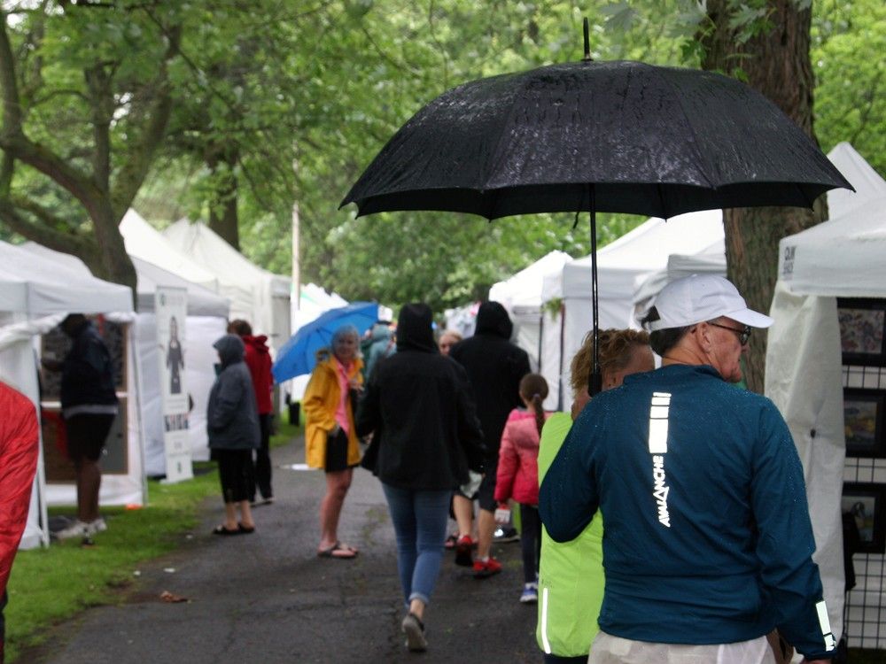 Wet start to Artfest Kingston amid heavy rain, strong wind Belleville