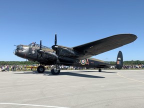 Lancaster bomber in Goderich