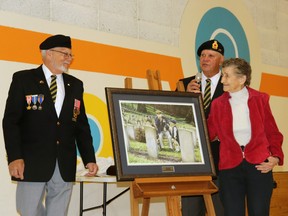 Jacqui Kezar, retiring judge in the annual Mayerthorpe Remembrance Day contest