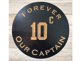 The Blenheim Blades are retiring the No. 10 worn by former captain Craig Spence. (Blenheim Blades Facebook Photo)