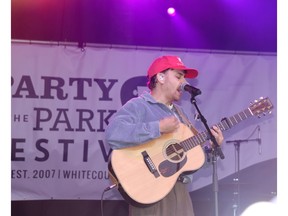 Canadian pop singer-songwriter Scott Helman performed as the headliner for Party in the Park