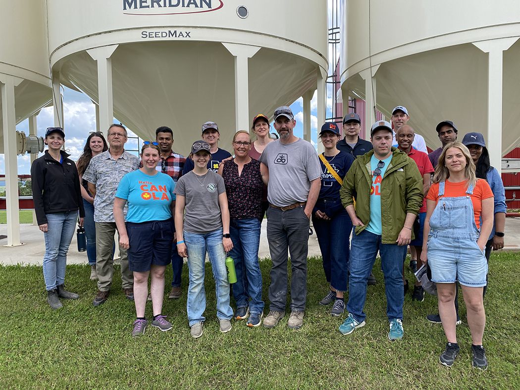 Manitoba Canola Growers take 12 researchers to camp | The Graphic Leader