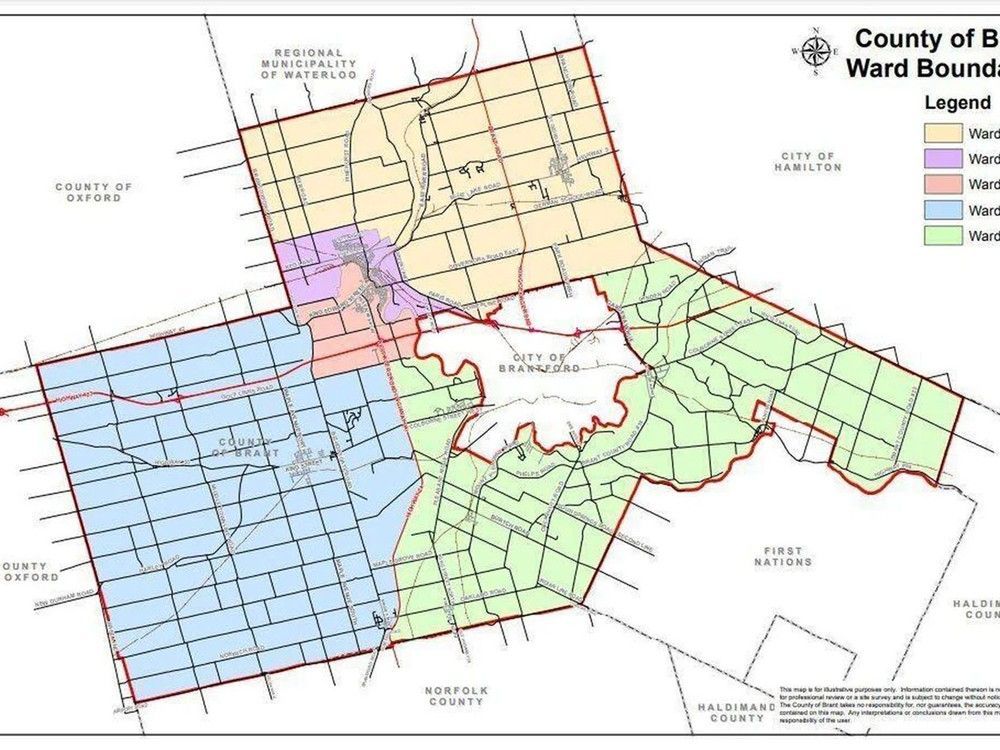 Should the County of Brant change its ward boundaries? | The Woodstock ...