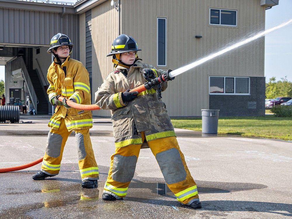 Young women learn about firefighting careers at Camp Phoenix | The ...