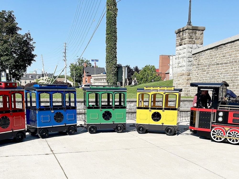 New Aquatarium tunnel train is on the move Brockville Recorder & Times