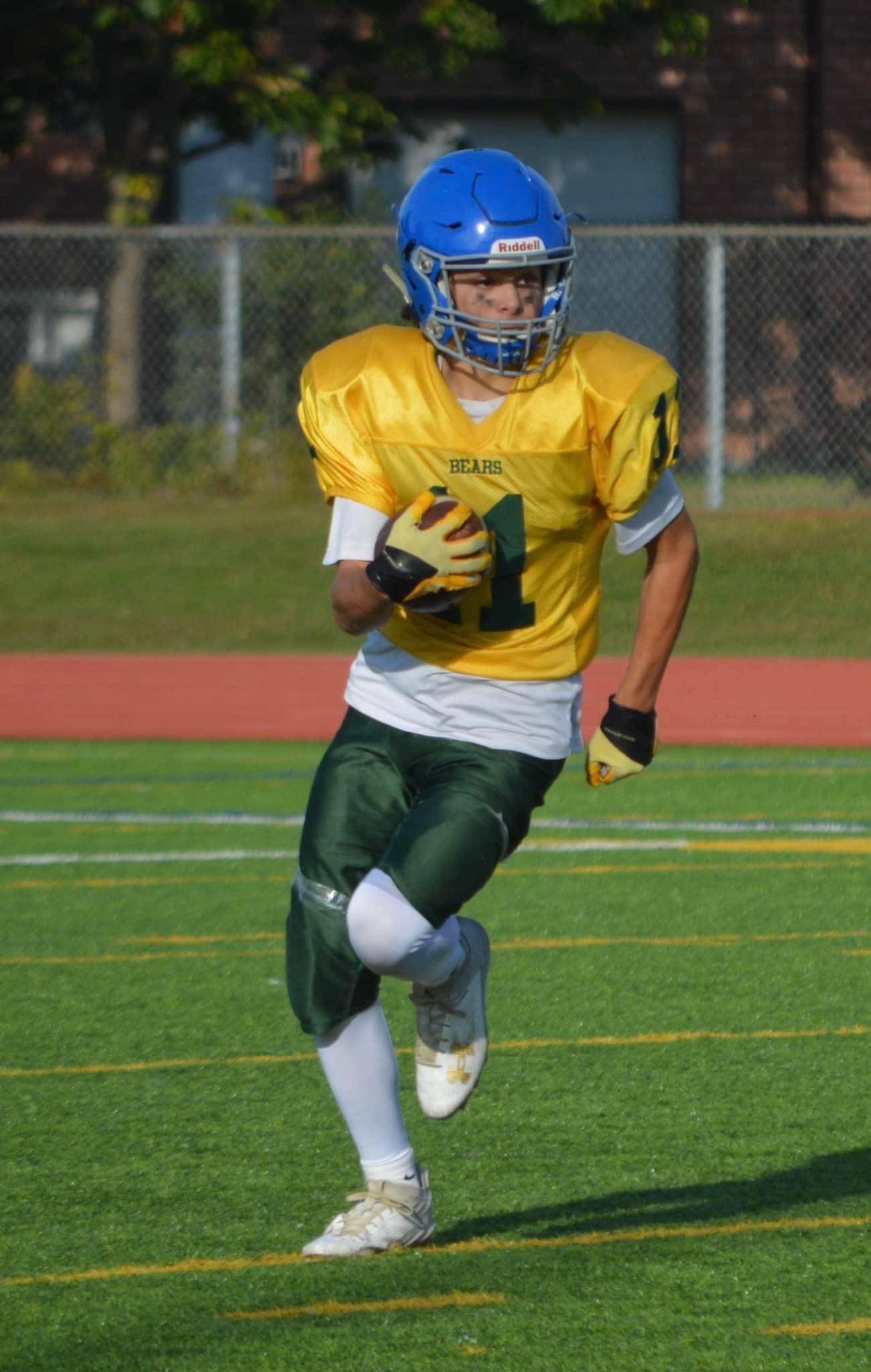 Owen Landry is getting ready for the big football stage