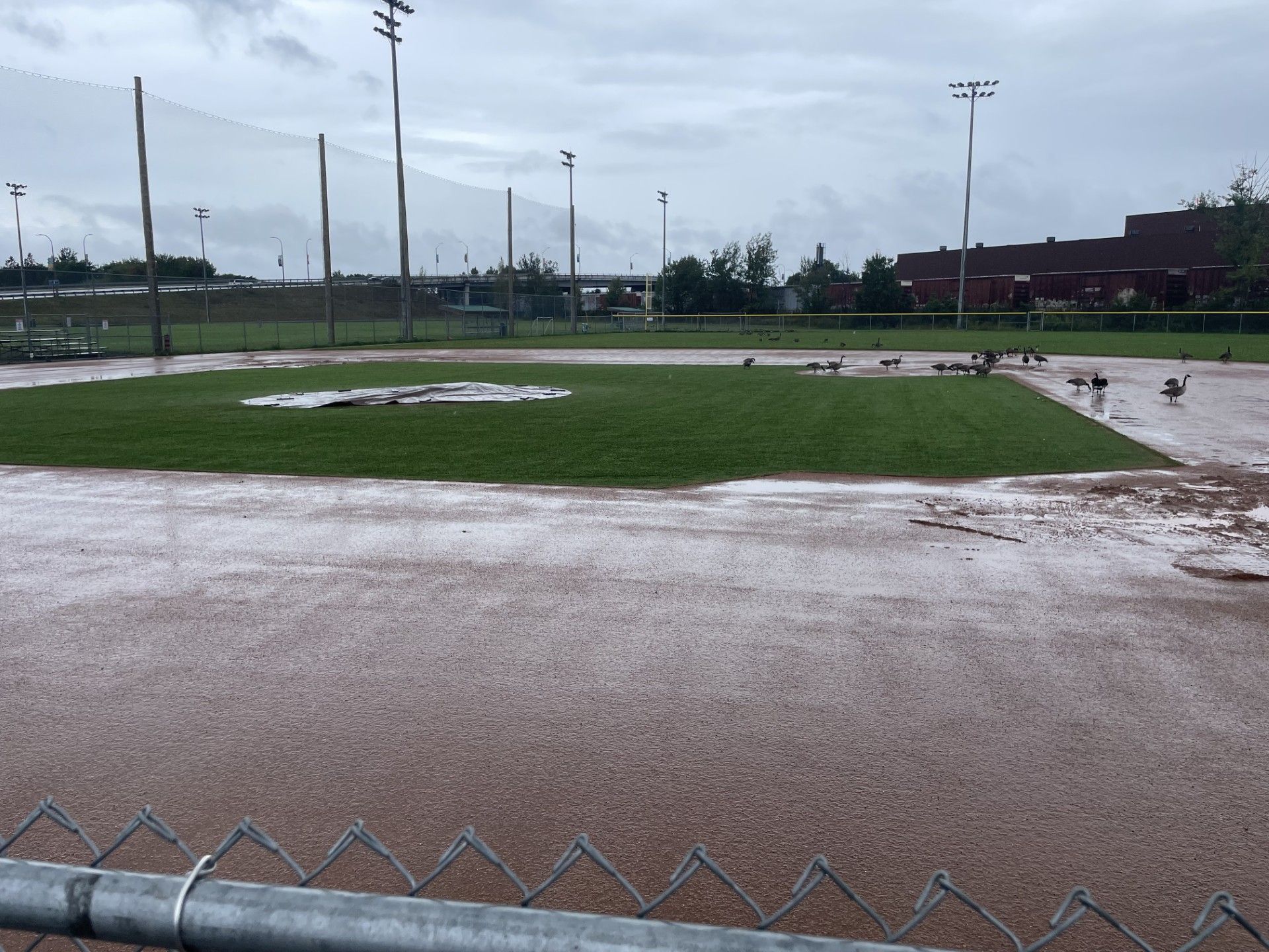 North Bay Men's Baseball League playoff game rained out Sunday North