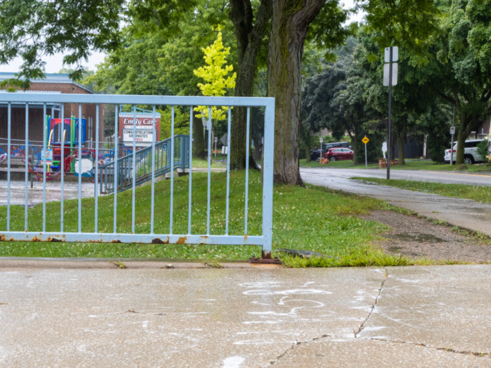 Police probe possible hate crime over graffiti outside London school ...