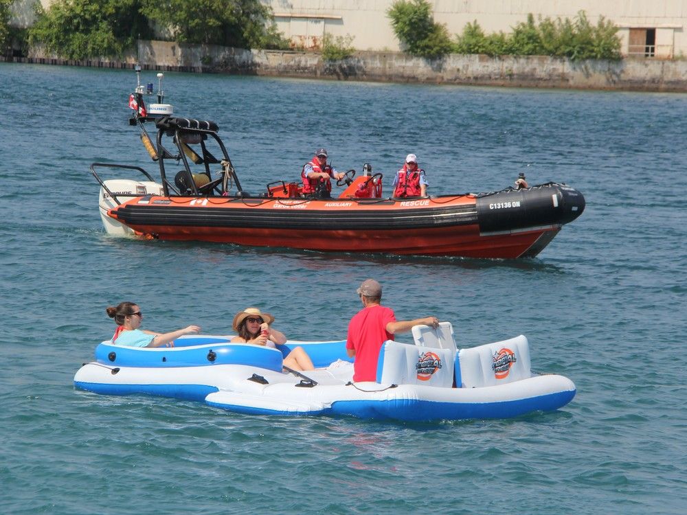 Skip Sunday's St. Clair River Float Down, coast guards urge | Strathroy ...