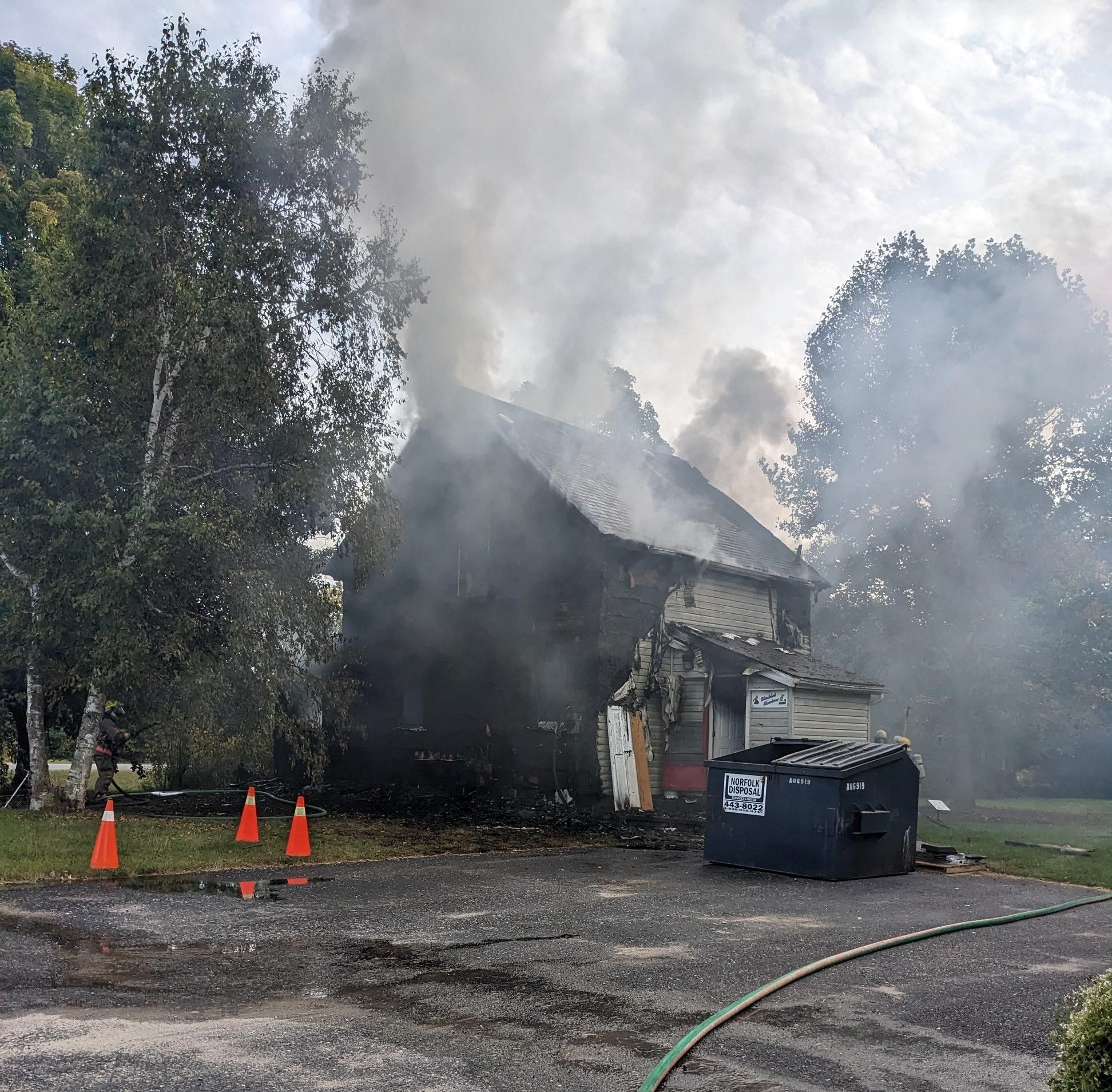 House fire in Norfolk may have been caused by phone charger Simcoe