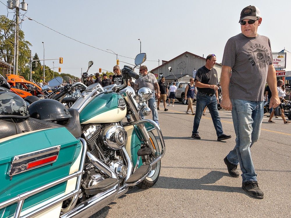 'It's all about the motorcycles' at Friday the 13th in Port Dover The