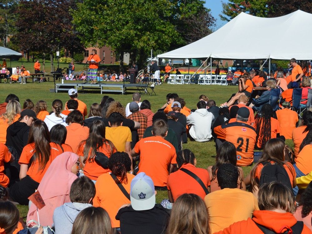 National Day for Truth and Reconciliation in Cornwall's Lamoureux Park
