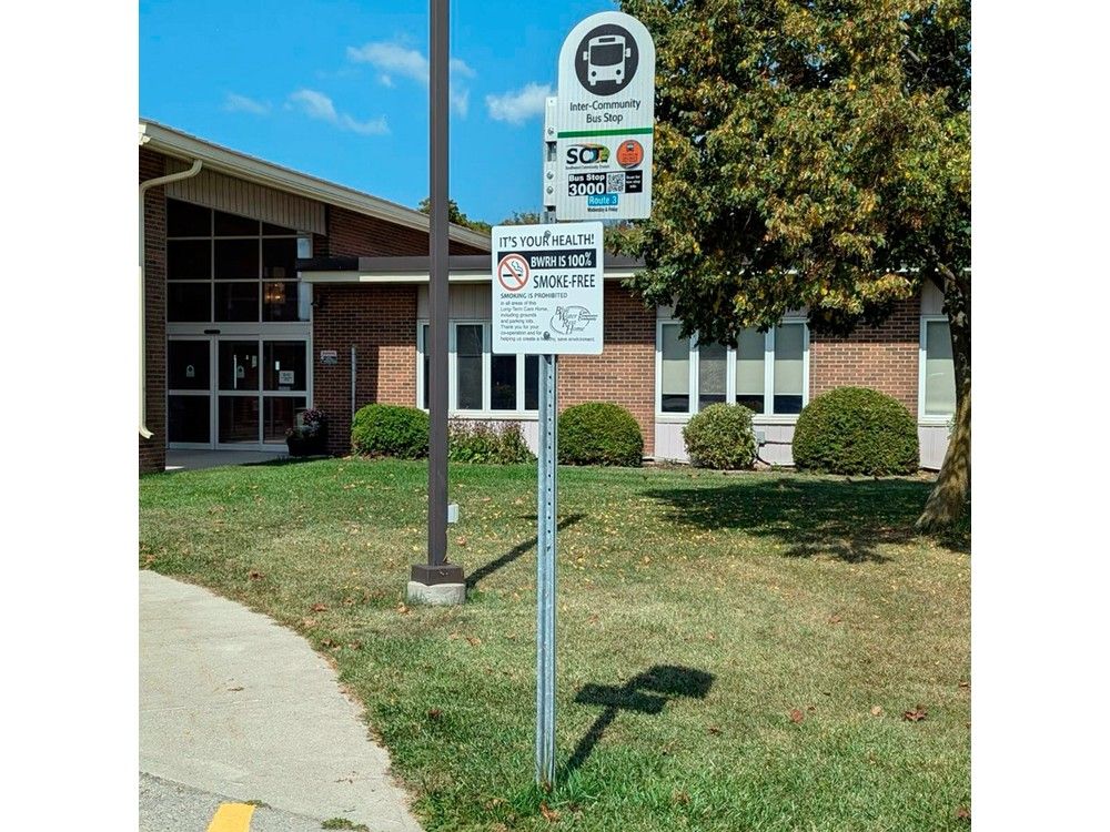 Bus stop moved to Blue Water Rest Home turning circle Hanover Post