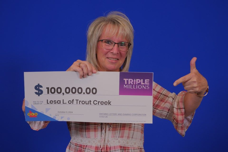 Trout Creek personal support going on cruise after lotto win Cochrane