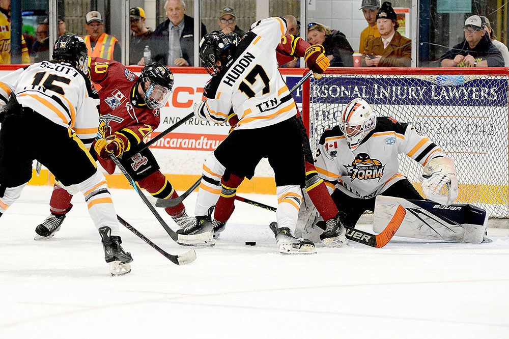 Iroquois Storm Junior A season thus far The Daily Press