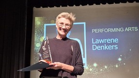 Performing arts inductee Lawrene Denkers (Trevor Terfloth/Chatham Daily News)