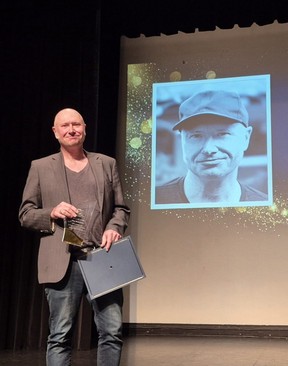 Literary arts inductee Ray Robertson (Trevor Terfloth/Chatham Daily News)