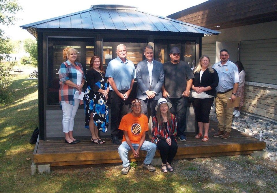 Ceremony opens Temagami healing space | North Bay Nugget