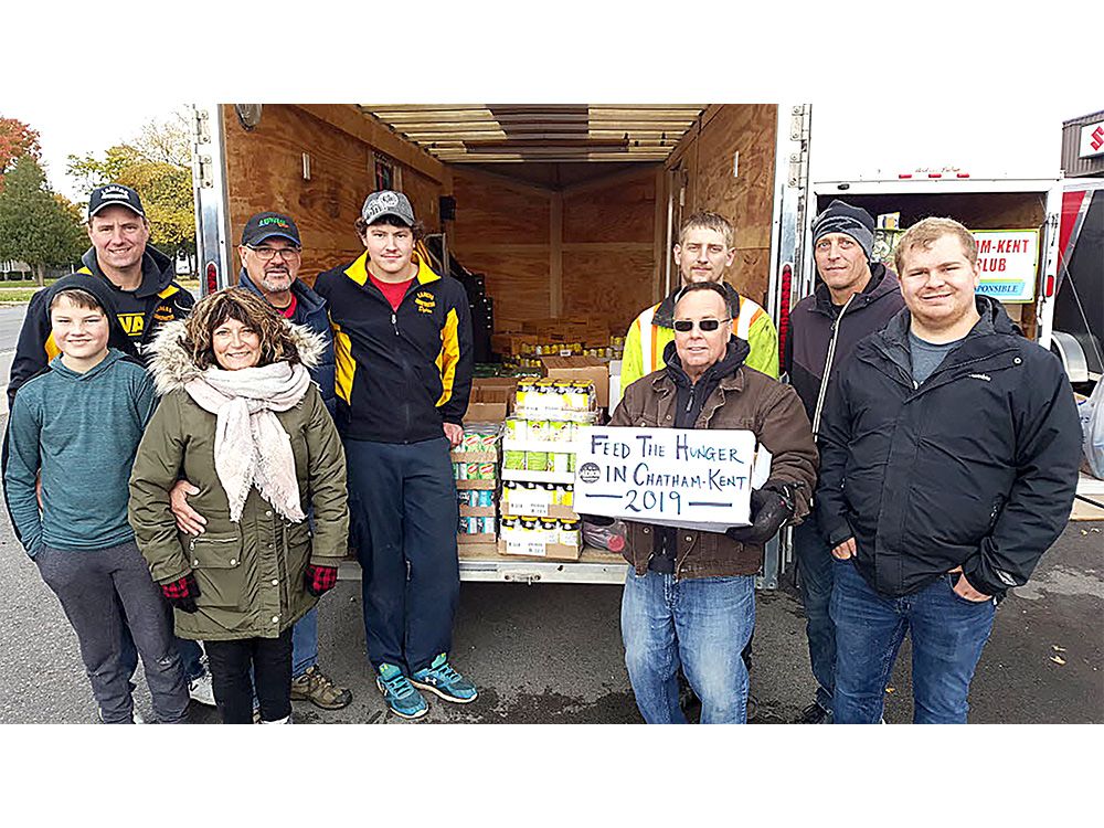ChathamKent ATV Club's food drive back in gear Today'S Farmer