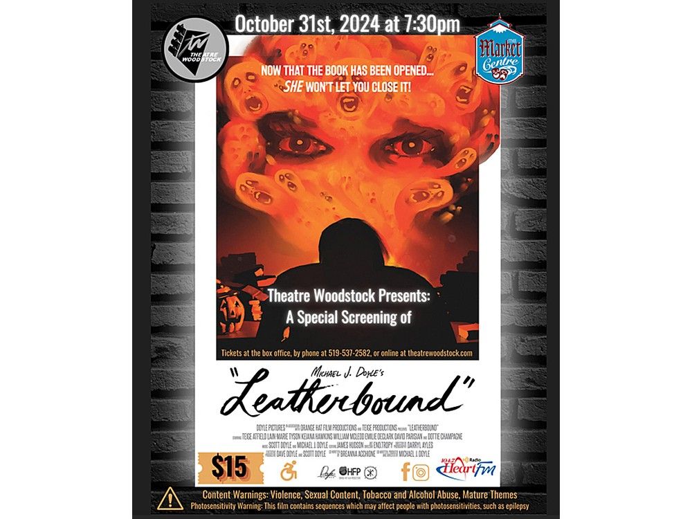 Theatre Woodstock hosts Halloween screening of Leatherbound The Londoner