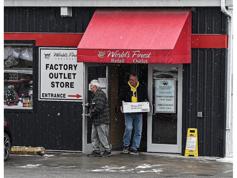 World's Finest Chocolate Outlet in Campbellford closing Dec 31st