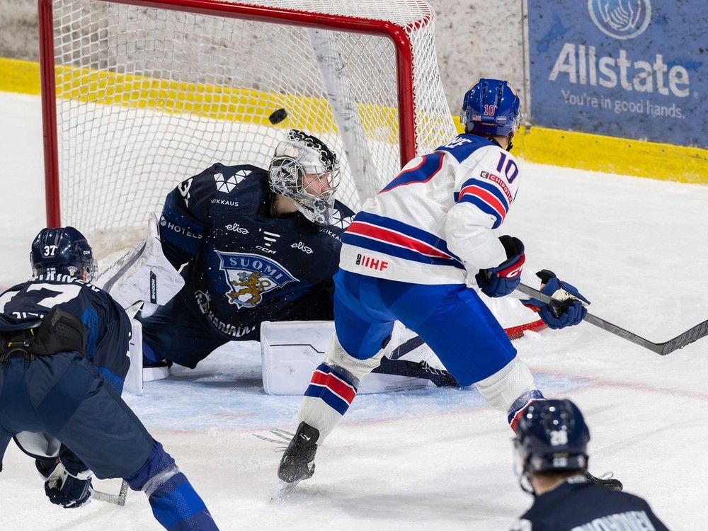 Finland falls to USA 5-2 in World Junior Championship pre